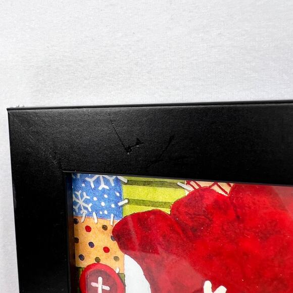 Home Interiors Don Easterwood Snowman Framed Print - Picture 5 of 8